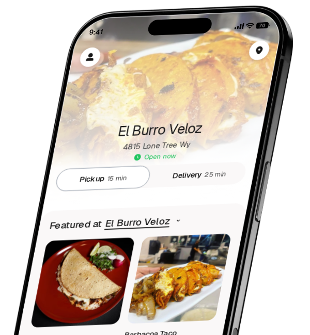 El Burro Veloz app preview