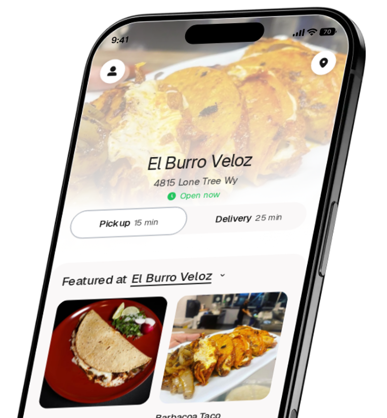 El Burro Veloz app preview